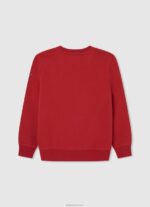 ⁦יֶלֶד 4N8XB1595 Pepe Jeans סטודיו אדום מגשר מודפס לוגו⁩ – תמונה ⁦2⁩