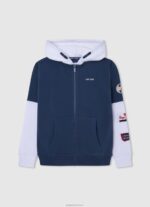 ⁦יֶלֶד 4N8XB1596 Pepe Jeans jarman מגשר קפוצ'ון לאופנוע⁩ – תמונה ⁦5⁩
