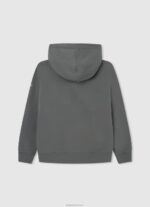 ⁦יֶלֶד 4N8XB1599 Pepe Jeans יְצִיקָה מגשר עם קפוצ'ון כותנה⁩ – תמונה ⁦2⁩