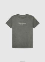 יֶלֶד 4N8XB1612 Pepe Jeans יְצִיקָה חולצה בהדפס לוגו