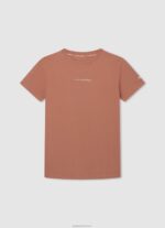 ⁦יֶלֶד 4N8XB1620 Pepe Jeans צבע קרם חולצה בהדפס לוגו⁩ – תמונה ⁦5⁩