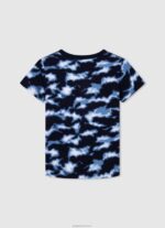 ⁦יֶלֶד 4N8XB1623 Pepe Jeans אוזי חולצת טריקו מכותנה הסוואה⁩ – תמונה ⁦2⁩