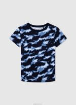 יֶלֶד 4N8XB1623 Pepe Jeans אוזי חולצת טריקו מכותנה הסוואה