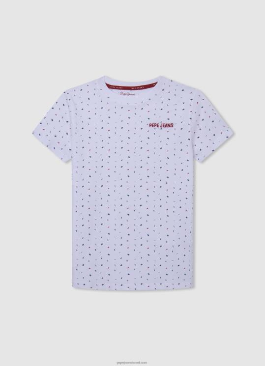 d799d6b6d79cd6b6d793_4n8xb1627_pepe_jeans_d79cd791d79f_d797d795d79cd7a6d7aa_d798d7a8d799d7a7d795_d79ed795d793d7a4d7a1d7aa_d7a2d7.jpg יֶלֶד 4N8XB1627 Pepe Jeans לבן חולצת טריקו מודפסת על כל הגוף – תמונה 1