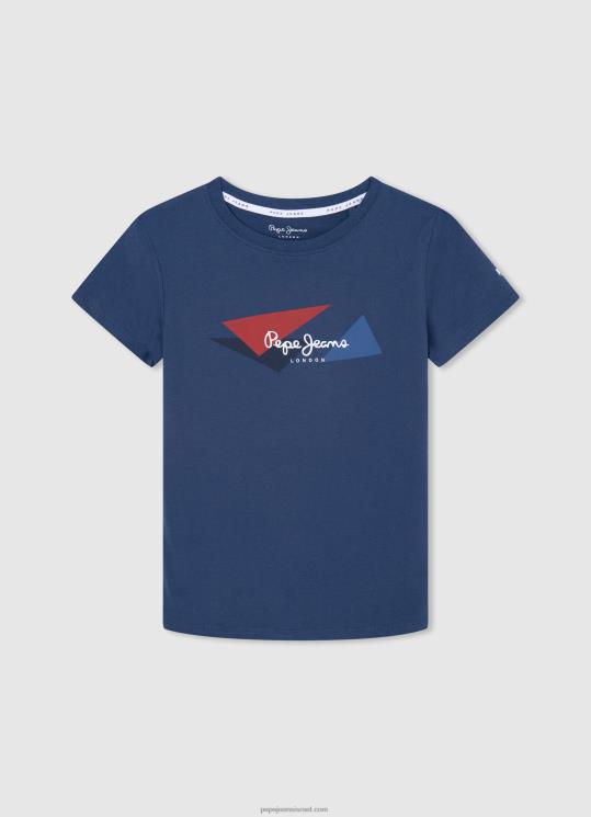 d799d6b6d79cd6b6d793_4n8xb1640_pepe_jeans_jarman_d797d795d79cd7a6d7aa_d79cd795d792d795_d793d792d79c.jpg יֶלֶד 4N8XB1640 Pepe Jeans jarman חולצת לוגו דגל – תמונה 1