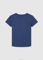 ⁦יֶלֶד 4N8XB1641 Pepe Jeans jarman חולצה בהדפס לוגו⁩ – תמונה ⁦2⁩