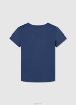 ⁦יֶלֶד 4N8XB1648 Pepe Jeans jarman חולצה בהדפס לוגו⁩ – תמונה ⁦2⁩