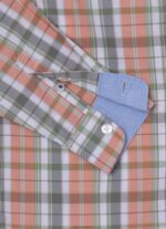 ⁦יֶלֶד 4N8XB1659 Pepe Jeans סטודיו אדום חולצת פופלין משובצת משורי⁩ – תמונה ⁦3⁩