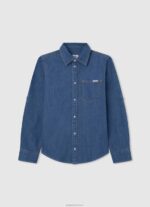 ⁦יֶלֶד 4N8XB1663 Pepe Jeans יְצִיקָה חולצת פולו פיקה עם לוגו רקום⁩ – תמונה ⁦5⁩