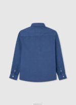 ⁦יֶלֶד 4N8XB1664 Pepe Jeans אוזי חולצת אוקספורד בכושר רגיל של מרסטון⁩ – תמונה ⁦2⁩
