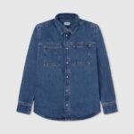 יֶלֶד 4N8XB1667 Pepe Jeans דֵנִים חולצת ג'ינס בגזרה רגילה של ceder
