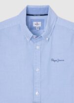 ⁦יֶלֶד 4N8XB1674 Pepe Jeans כחול אקונומיקה חולצה עם שרוולים קצרים של מיסטרטון⁩ – תמונה ⁦3⁩