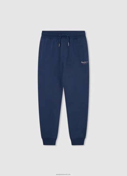 יֶלֶד 4N8XB1677 Pepe Jeans jarman מכנסי ריצה בהדפס לוגו
