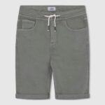 יֶלֶד 4N8XB1679 Pepe Jeans יְצִיקָה מכנסי ברמודה מכותנה עם 5 כיסים