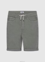 יֶלֶד 4N8XB1679 Pepe Jeans יְצִיקָה מכנסי ברמודה מכותנה עם 5 כיסים