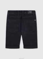 ⁦יֶלֶד 4N8XB1682 Pepe Jeans דֵנִים מכנסי ג'ינס קצרים בגזרה דקיקה⁩ – תמונה ⁦2⁩