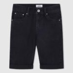 יֶלֶד 4N8XB1682 Pepe Jeans דֵנִים מכנסי ג'ינס קצרים בגזרה דקיקה