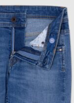 ⁦יֶלֶד 4N8XB1683 Pepe Jeans דֵנִים מכנסי ג'ינס קצרים בגזרה דקיקה⁩ – תמונה ⁦3⁩