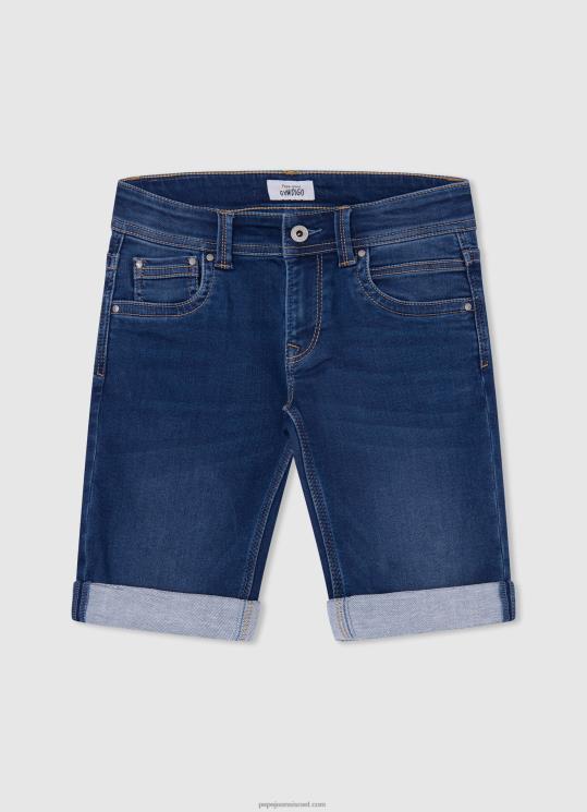 d799d6b6d79cd6b6d793_4n8xb1684_pepe_jeans_d793d6b5d7a0d6b4d799d79d_d79ed79bd7a0d7a1d799_d792d799d7a0d7a1_d7a7d7a6d7a8d799d79d_d7.jpg יֶלֶד 4N8XB1684 Pepe Jeans דֵנִים מכנסי ג'ינס קצרים בגזרה דקיקה – תמונה 1