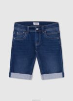 ⁦יֶלֶד 4N8XB1686 Pepe Jeans זוהר מכנס ספורטיבי בהדפס לוגו⁩ – תמונה ⁦3⁩