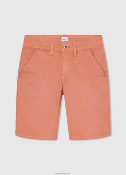 יֶלֶד 4N8XB1692 Pepe Jeans תפוז דלעת מכנסי צ'ינו בכושר רגיל