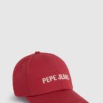 יֶלֶד 4N8XB1706 Pepe Jeans סטודיו אדום כובע בסיסי עם לוגו רקום