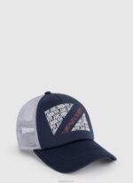 יֶלֶד 4N8XB1710 Pepe Jeans dulwich כובע בייסבול בהדפס לוגו