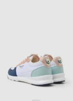 ⁦ילדה 4N8XB1310 Pepe Jeans חיל הים נעלי ספורט משולבות york mix⁩ – תמונה ⁦4⁩