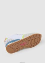 ⁦ילדה 4N8XB1316 Pepe Jeans לבן סניקרס משולבות בריט ניאון⁩ – תמונה ⁦5⁩