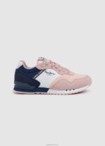 ילדה 4N8XB1318 Pepe Jeans ורוד רך נעלי ריצה בסיסיות בלונדון