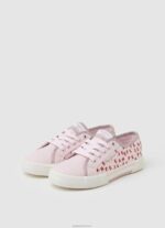 ⁦ילדה 4N8XB1322 Pepe Jeans ורוד רך נעלי ספורט בסיסיות של brady shine⁩ – תמונה ⁦3⁩