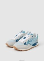 ⁦ילדה 4N8XB1328 Pepe Jeans כחול פסיפיק נעלי ספורט משולבות brit animal⁩ – תמונה ⁦3⁩