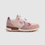 ילדה 4N8XB1329 Pepe Jeans ורוד סגול נעלי ספורט משולבות brit animal