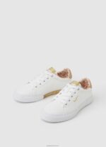 ⁦ילדה 4N8XB1330 Pepe Jeans לבן נעלי ספורט בסיסיות מדגל קנטון⁩ – תמונה ⁦3⁩