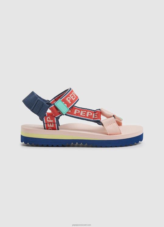 d799d79cd793d794_4n8xb1335_pepe_jeans_d795d6b8d7a8d795d6b9d793_d7a1d7a0d793d79cd799_d791d7a8d799d79bd794_d7a1d790d79cd799_d798d7.jpg ילדה 4N8XB1335 Pepe Jeans וָרוֹד סנדלי בריכה סאלי טרק – תמונה 1