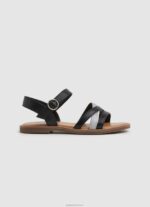 ילדה 4N8XB1336 Pepe Jeans שָׁחוֹר סנדלי עור irma divine