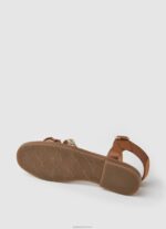 ⁦ילדה 4N8XB1337 Pepe Jeans לְהִשְׁתַזֵף סנדלי עור קלועים של אירמה⁩ – תמונה ⁦5⁩
