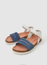⁦ילדה 4N8XB1342 Pepe Jeans איחוד כחול סנדלים אנטומיים של berlin park⁩ – תמונה ⁦3⁩