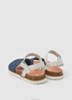 ⁦ילדה 4N8XB1342 Pepe Jeans איחוד כחול סנדלים אנטומיים של berlin park⁩ – תמונה ⁦4⁩