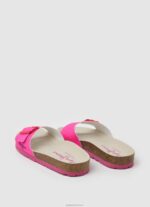 ⁦ילדה 4N8XB1344 Pepe Jeans ורוד פוקסיה סנדלים אנטומיים של oban party⁩ – תמונה ⁦4⁩