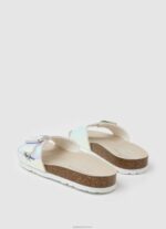 ⁦ילדה 4N8XB1345 Pepe Jeans קַשׁתִית סנדלים אנטומיים במראה אובן⁩ – תמונה ⁦4⁩