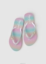 ⁦ילדה 4N8XB1349 Pepe Jeans כסף כפכפי חוף דורסט מילאנה⁩ – תמונה ⁦2⁩