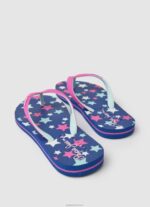 ⁦ילדה 4N8XB1350 Pepe Jeans ורוד פוקסיה כפכפי חוף כוכבי דורסט⁩ – תמונה ⁦4⁩