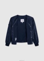 ⁦ילדה 4N8XB1354 Pepe Jeans dulwich ז'קט קווילט של sheryline⁩ – תמונה ⁦3⁩