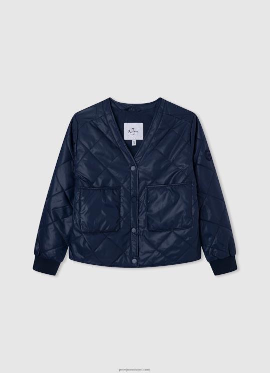 d799d79cd793d794_4n8xb1354_pepe_jeans_dulwich_d796d7a7d798_d7a7d795d795d799d79cd798_d7a9d79c_sheryline.jpg ילדה 4N8XB1354 Pepe Jeans dulwich ז'קט קווילט של sheryline – תמונה 1