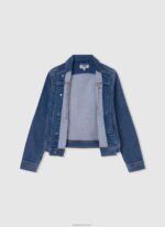 ⁦ילדה 4N8XB1358 Pepe Jeans דֵנִים ז'קט ג'ינס חדש ברי בהתאמה רגילה⁩ – תמונה ⁦3⁩