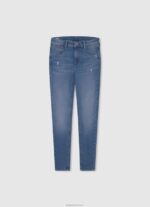 ⁦ילדה 4N8XB1367 Pepe Jeans דֵנִים ג'ינס בגזרה רחבה של jivey בגזרה גבוהה⁩ – תמונה ⁦5⁩