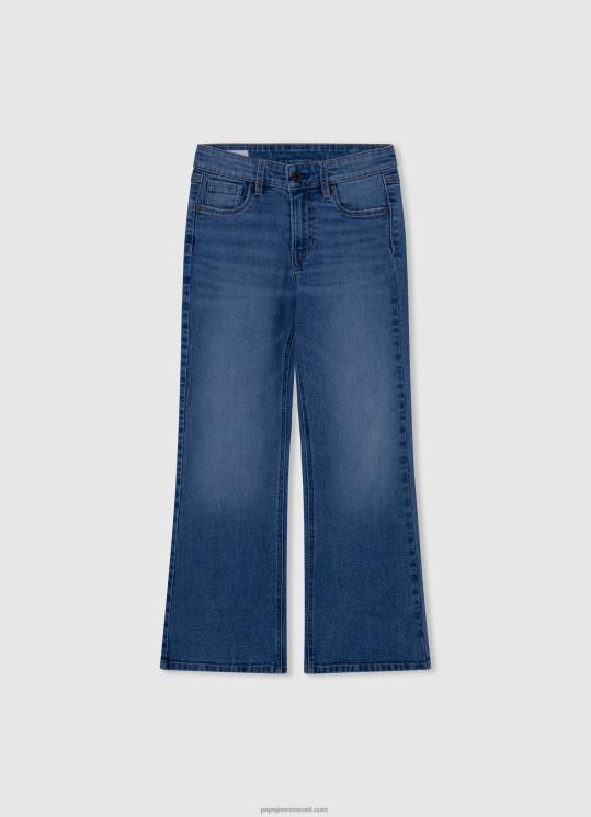 d799d79cd793d794_4n8xb1368_pepe_jeans_d793d6b5d7a0d6b4d799d79d_d792d799d7a0d7a1_d79ed7aad7a8d797d791_d791d792d796d7a8d794_d792d7.jpg ילדה 4N8XB1368 Pepe Jeans דֵנִים ג'ינס מתרחב בגזרה גבוהה של willa jr – תמונה 1