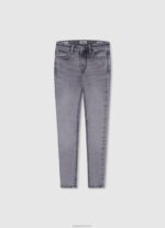 ⁦ילדה 4N8XB1373 Pepe Jeans אוקיינוס שמלת קרפ עם צווארון מוצלב⁩ – תמונה ⁦5⁩