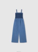 ⁦ילדה 4N8XB1381 Pepe Jeans מִפרָץ סרבל ג'ינס ארוך של jammie⁩ – תמונה ⁦2⁩